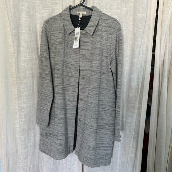 Eileen Fisher classic collar jacket - Picture 7 of 9
